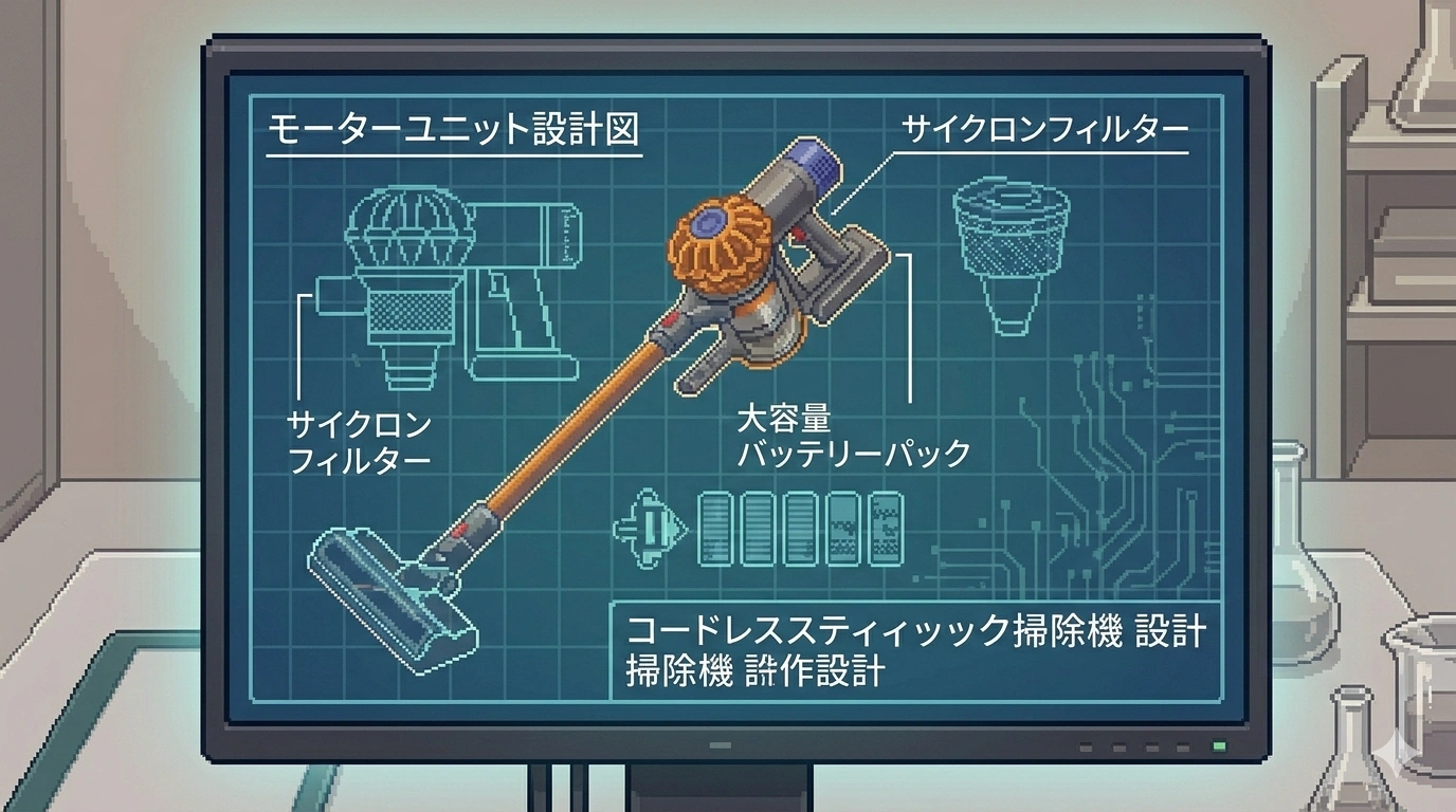 掃除機の深堀り