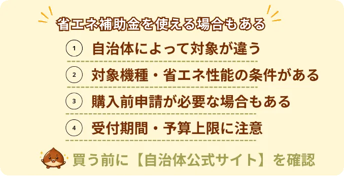 省エネ補助金説明