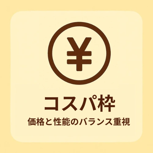 コスパ枠